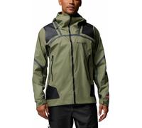 Columbia - Ropa de senderismo - Whistler Peak Shell Stone Green - Talla L - Verde Verde L