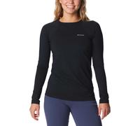 Columbia - Ropa interior térmica mujer - Midweight Stretch Long Sleeve Top Black para Mujer de Lana - Talla S - Negro Negro S