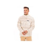 COLUMBIA Rugged Ridge High Pile Half Zip - Hombre - Beige / Blanco - talla L- modelo 2026