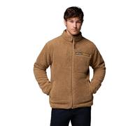 Columbia Chaqueta polar Rugged Ridge High Pile, cremallera completa, material ecológico, hombre