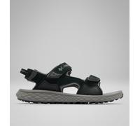 Columbia Men's Konos Hiker 3-Strap, Sports and Outdoor Sandals, Black/City Grey, 9