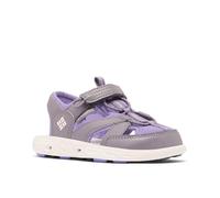 Columbia Sandalias Techsun Wave para niños, mineral de cobre/orquídea, talla 10 regular de EE. UU. para niños pequeños, Granito Morado Paisley Morado, 28 EU