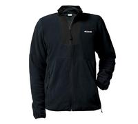 Columbia Sequoia Grove - Chaqueta de forro polar con cremallera completa para hombre, color negro, talla M