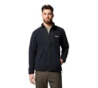 Columbia Sequoia Grove - Chaqueta de forro polar con cremallera completa para hombre, color negro, talla XL