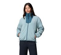 Columbia Sequoia Grove - Chaqueta de forro polar con cremallera completa para mujer, color azul aplastado, azul eterno, talla XS