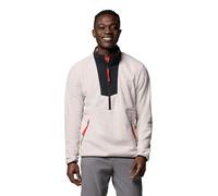 Columbia Sequoia Grove - Forro polar con media cremallera para hombre, color piedra oscura, color negro, talla S