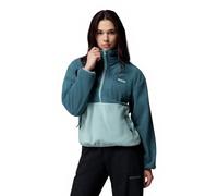 Columbia Sequoia Grove - Forro Polar con Medio Cierre para Mujer, Color Azul Everblue, Azul aplastado, Talla M