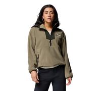 Columbia Sequoia Grove - Forro Polar con Medio Cierre para Mujer, Forro Polar, Verde Piedra, Verde, Azul Marino, Talla S