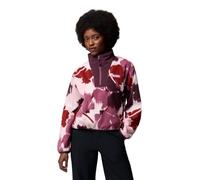 Columbia Forro Polar Sequoia Grove II Estampado, Media Cremallera, Mujer | Forro polar estampado de media cremallera con material reciclado, bolsillos con cremallera y detalles tejidos resistentes