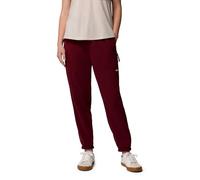 Columbia Sequoia Grove - Pantalón de Forro Polar para Mujer, Color Vino Intenso, XL/R
