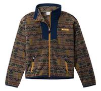 COLUMBIA Sequoia Grove Printed Full Zip Fleece - Niño - Verde / Azul / Rojo - talla 6/7 años- modelo 2026