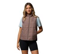 Columbia Sienna Hill - Chaleco acolchado para mujer, chaleco acolchado, calentador de cuerpo, hierro, talla XS