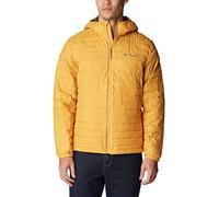 Columbia Silver Falls Hooded Jacket, Chaqueta Acolchada Con Capucha para Hombre, Raw Honey, Talla M