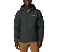 Columbia Silver Falls Hooded Jacket, Chaqueta Acolchada Con Capucha para Hombre, Shark, Talla S