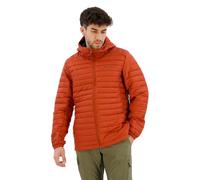 Columbia Silver Falls Hooded Jacket, Chaqueta Acolchada Con Capucha para Hombre, Warp Red, Talla M