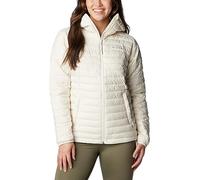 Columbia Silver Falls Hooded Jacket, Chaqueta Acolchada Con Capucha para Mujer, Chalk, Talla L
