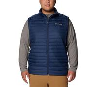 Columbia Silver Falls II - Chaleco para Hombre, Azul Marino, Talla 4X Grande