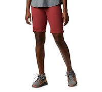 Columbia Silver Ridge 2.0 Cargo Shorts Pantalones Cortos para Mujer, Dusty Crimson, 2