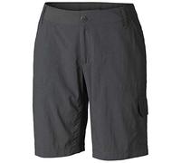 Columbia Silver Ridge 2.0 Pantalón Corto Cargo Nailon, Mujer, Gris (Grill), Talla US W10/L12/ (EU W42/L12)