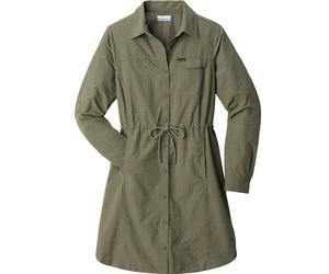 COLUMBIA Silver Ridge™ Novelty Dress - Mujer - Verde - talla M- modelo 2021