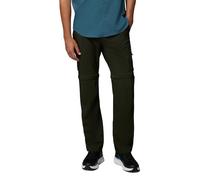 Columbia Silver Ridge - Pantalón Convertible utilitario para Hombre, Pantalones Convertibles de Senderismo, Color Verde, W30/L34