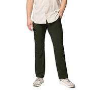 Columbia Silver Ridge - Pantalón utilitario para Hombre, Pantalones de Senderismo, Color Verde, W34/L32