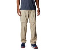 Columbia - Ropa de senderismo - Silver Ridge Utility Convertible Pant Ancient Fossil - Talla 30 US - Gris Gris 30 US