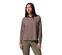 Columbia Silver Ridge Utility II - Camisa de manga larga para mujer, Iron, S