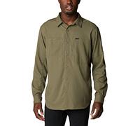 Columbia Silver Ridge Utility Lite - Camiseta de Manga Larga Camisa de Senderismo. Hombre
