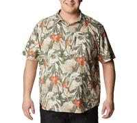 COLUMBIA Silver Ridge™ Utility Lite Novelty Short Sleeve Shirt - Hombre - Gris / Verde / Narnaja - talla S- modelo 2023