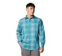 Columbia Silver Ridge Utility Lite Plaid Long Sleeve Silver Ridge Utility Lite Plaid Manga Larga, River Blue Large Blur Check, XL