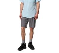 Columbia Silver Ridge Utility - Pantalones Cortos de Senderismo para Hombre, Color Gris Ciudad, W32/L10