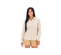 COLUMBIA Skien Valley Long Sleeve Shirt - Hombre - Gris - talla S- modelo 2025