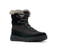 Columbia SLOPESIDE PEAK LUXE botas de nieve impermeables Mujer , Negro (Black x Graphite), 36 EU