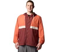 COLUMBIA Spire Valley Hooded Windbreaker - Hombre - Rojo / Blanco - talla S- modelo 2025
