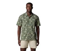 Columbia Sportswear Trollers Best - Camisa de Manga Corta para Hombre, Cypress Freshfish, X-Small