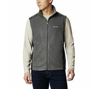 Columbia Steens-Chaleco de montaña Polar, Barbacoa/Negro, XXL para Hombre