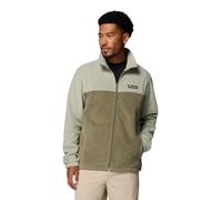 Columbia Steens Mountain Full Zip 2.0 - Chaqueta de forro polar con cremallera completa, safari/verde piedra, talla XXL