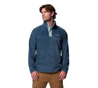 Columbia Steens Mountain Half Snap 2 - Sudadera de forro polar para hombre, Everblue, azul aplastado, talla XL