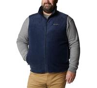 Columbia Steens Mountain Vest Chaleco con Forro, Color Azul Marino, XL para Hombre