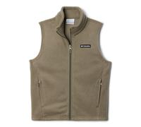Columbia Steens Mt - Chaleco de forro polar suave para niño, Verde piedra, M