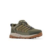 Columbia Strata Trail Low - Zapatos de Senderismo para Mujer, Verde Piedra/Miel cruda, 38 EU