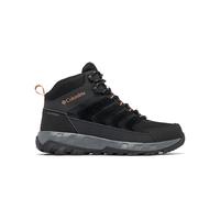 Columbia Strata Trail Mid - Botas de senderismo impermeables para hombre, Búho negro, 42.5 EU