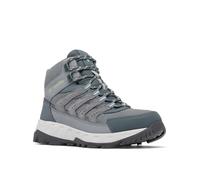 Columbia Strata Trail Mid Waterproof, Zapatos para Senderismo Mujer, Hoja de Salvia de Acero Gris Titanio, 39 EU