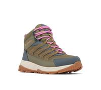 Columbia Strata Trail Mid Waterproof, Zapatos para Senderismo Mujer, Piedra Verde Piedra Solar, 41 EU