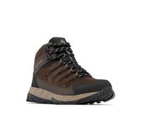 Columbia STRATA Trail Mid WP, Botas Senderismo de Altura Media Mujer, Cordovan, Granite Purple, 41 EU