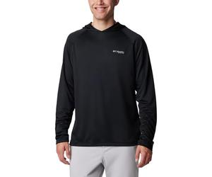Columbia Sudadera con Capucha PFG Solar Stream Camisa de Pesca, Blue Echo, X-Large para Hombre