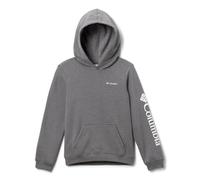 Columbia Sudadera con Capucha Trek, Ciudad Gris Heather, 164 Unisex niños