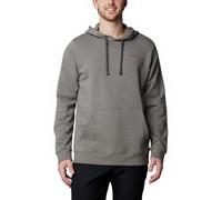 Columbia Sudadera con Capucha Trek Graphic, Carbón Jaspeado/Insignia de botón, S para Hombre
