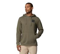 Columbia Sudadera con Capucha Trek para Hombre, Color Verde Piedra/Marca Boxy, Talla M